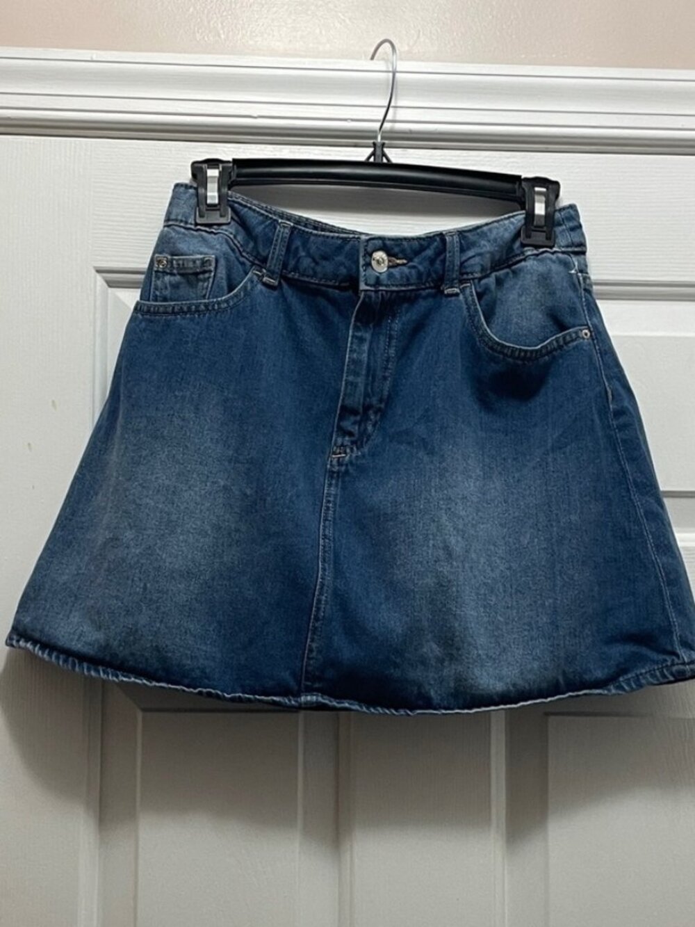 Blue Denim Skirt